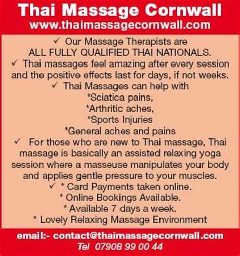 Erotic massage Camborne